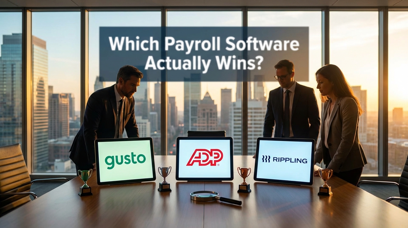 Gusto vs ADP vs Rippling: Which Payroll Software Actually Wins in 2026?