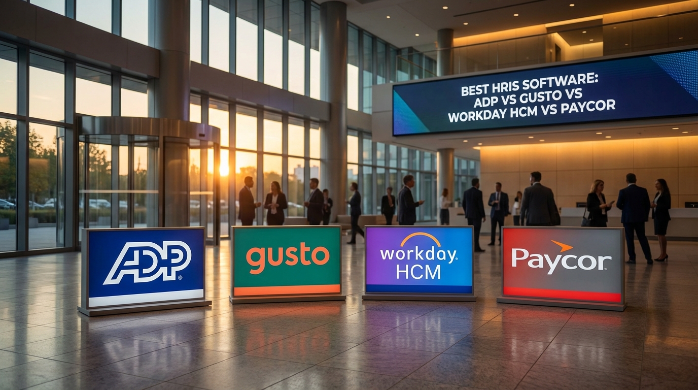 ADP vs Gusto vs Workday vs Paycor: Best HRIS Software Recommendations 2026